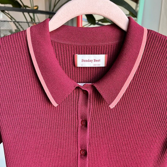 Sunday Best ribbed dress size small - Picture 3 of 4